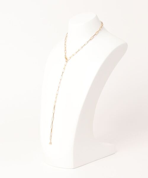 Mila Owen（ミラオーウェン）の「スクエアチェーンネックレス（ネックレス・レディース・シルバー/ゴールド・FREE）」の9枚目の写真