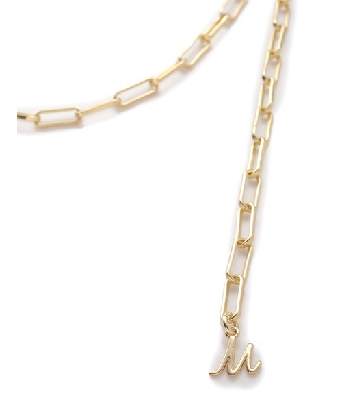 Mila Owen（ミラオーウェン）の「スクエアチェーンネックレス（ネックレス・レディース・シルバー/ゴールド・FREE）」の6枚目の写真