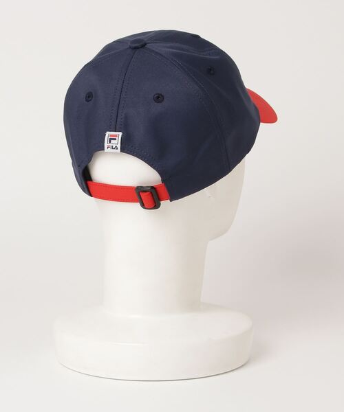 FILA(フィラ)の「FILA/フィラ キャップ FLH PE TWILL 6P CAP 125113752(キャップ・メンズ・ネイビー/ホワイト・FREE)」の3枚目の写真