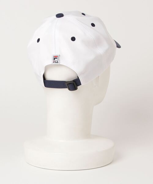 FILA(フィラ)の「FILA/フィラ キャップ FLH PE TWILL 6P CAP 125113752(キャップ・メンズ・ネイビー/ホワイト・FREE)」の4枚目の写真
