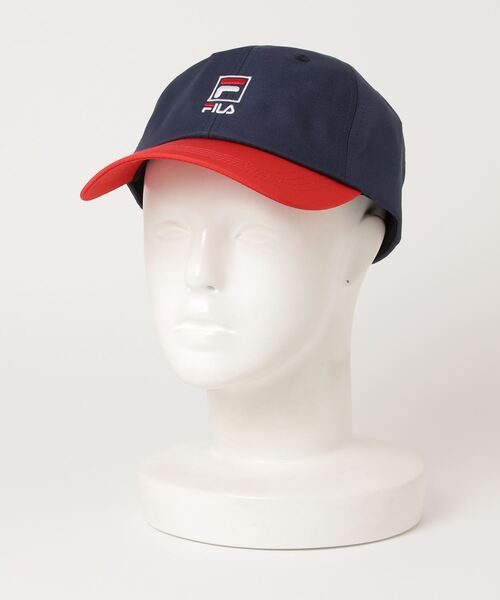 FILA(フィラ)の「FILA/フィラ キャップ FLH PE TWILL 6P CAP 125113752(キャップ・メンズ・ネイビー/ホワイト・FREE)」の6枚目の写真