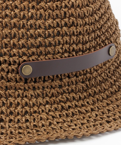 studio CLIP（スタディオクリップ）の「ペーパーボーラーハット（ハット・レディース・ブラウン/ナチュラル/ライトグレー/ブラック・FREE）」の15枚目の写真