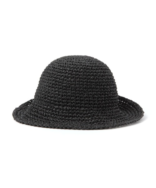 studio CLIP（スタディオクリップ）の「ペーパーボーラーハット（ハット・レディース・ブラウン/ナチュラル/ライトグレー/ブラック・FREE）」の5枚目の写真