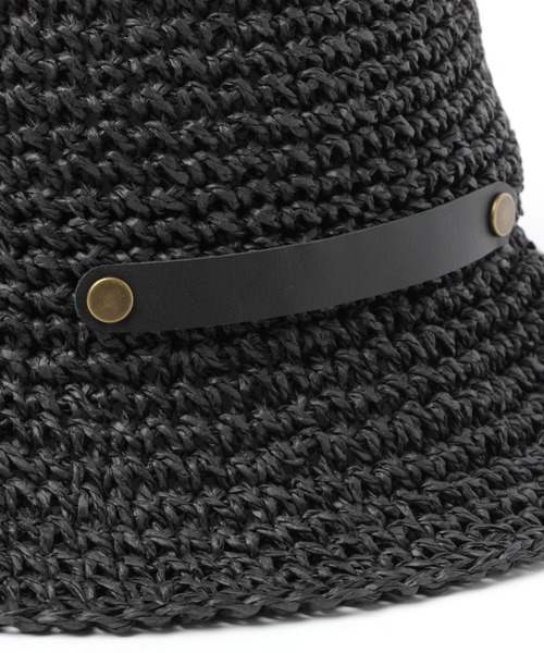 studio CLIP（スタディオクリップ）の「ペーパーボーラーハット（ハット・レディース・ブラウン/ナチュラル/ライトグレー/ブラック・FREE）」の9枚目の写真