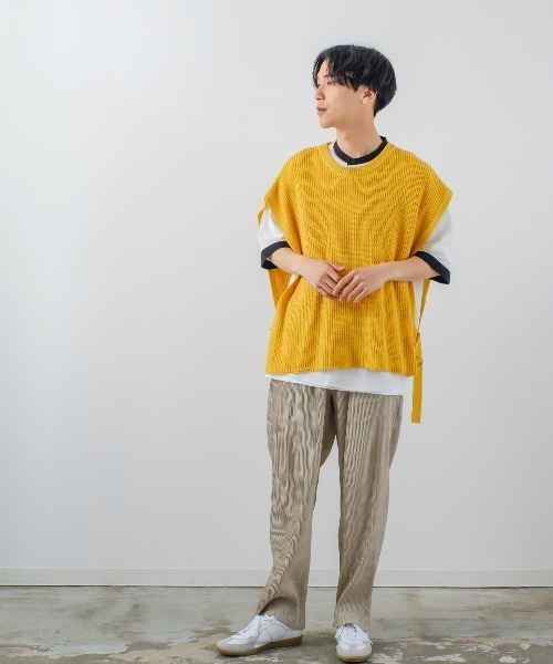 improves（インプローブス）の「ランダムプリーツ ワイド イージーパンツ（その他パンツ・メンズ・ブラック/ベージュ・LARGE/MEDIUM）」の16枚目の写真