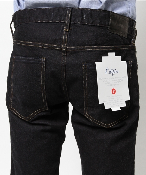 EDIFICE（エディフィス）の「◇PRODUCT F ウエポンデニム5ポケット（デニムパンツ・メンズ・ネイビー・30/32/33/29/31）」の12枚目の写真
