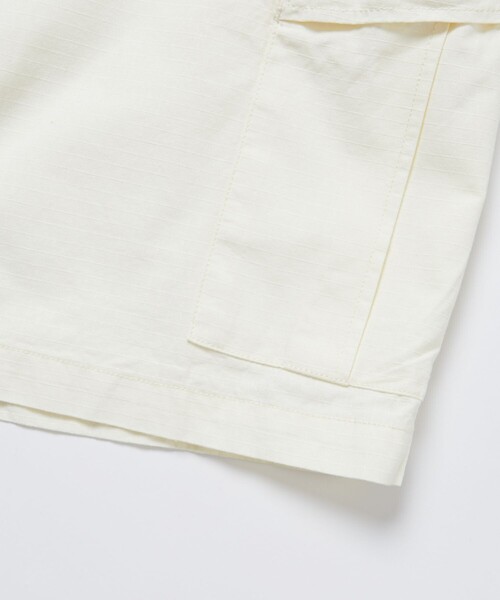 HINSON（ヒンソン）の「HINSON/ヒンソン 別注 CARGO SHORTS/カーゴ ショーツ/6ポケットパンツ（カーゴパンツ・メンズ・ブラック/オリーブ/グリーン系その他/オフホワイト・SMALL/MEDIUM/LARGE）」の8枚目の写真