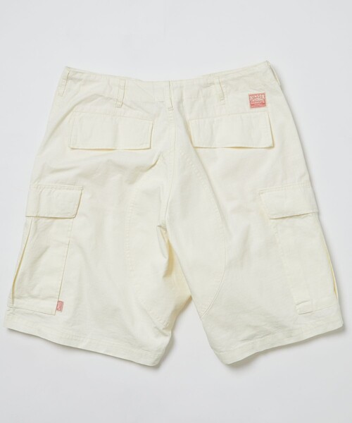 HINSON（ヒンソン）の「HINSON/ヒンソン 別注 CARGO SHORTS/カーゴ ショーツ/6ポケットパンツ（カーゴパンツ・メンズ・ブラック/オリーブ/グリーン系その他/オフホワイト・SMALL/MEDIUM/LARGE）」の11枚目の写真