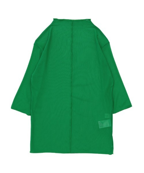 select MOCA(セレクトモカ)の「プチハイネックリンキングシアーメッシュプルオーバー(Tシャツ/カットソー・レディース・ブラック/オフホワイト/オレンジ/グリーン・FREE)」の19枚目の写真