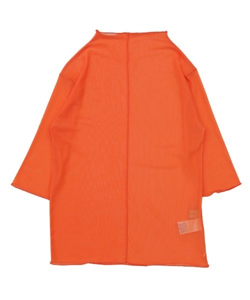 select MOCA(セレクトモカ)の「プチハイネックリンキングシアーメッシュプルオーバー(Tシャツ/カットソー・レディース・ブラック/オフホワイト/オレンジ/グリーン・FREE)」の17枚目の写真