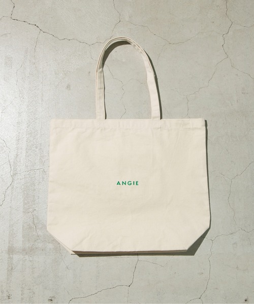 ANGIE（アンジー）の「ANGIEロゴトートバック（トートバッグ・レディース・ホワイト×レッド/ホワイト×ブルー/ホワイト×グリーン/ホワイト×ブラック/レッド系その他/ブルー系その他/グリーン系その他/ブラック系その他・FREE）」の15枚目の写真