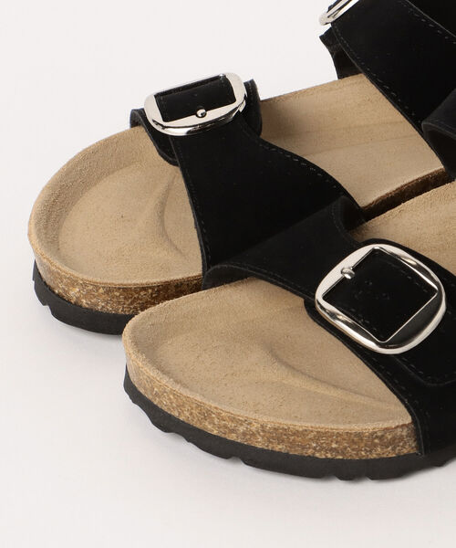 BEAMS HEART（ビームスハート）の「BEAMS HEART / ダブルベルトバックル サンダル（サンダル・レディース・ホワイト/ブラック/ベージュ・SMALL/MEDIUM/LARGE）」の10枚目の写真