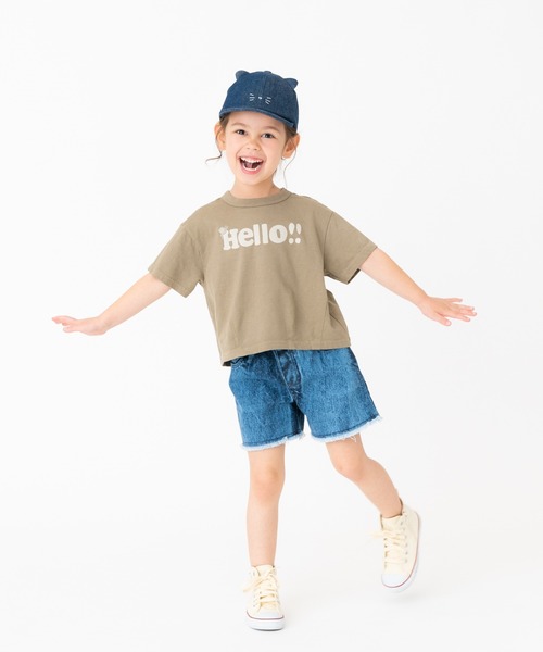 RUGGEDWORKS(ラゲッドワークス)の「《made in Japan》 裾タック半袖TEE(Tシャツ/カットソー・キッズ・ブルー系その他/オリーブ・140/110/90/120/130/100)」の9枚目の写真