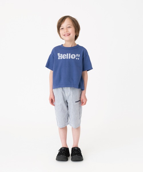 RUGGEDWORKS(ラゲッドワークス)の「《made in Japan》 裾タック半袖TEE(Tシャツ/カットソー・キッズ・ブルー系その他/オリーブ・140/110/90/120/130/100)」の16枚目の写真