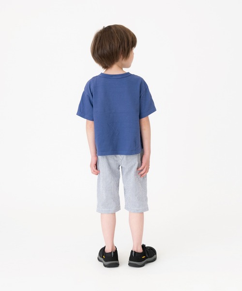 RUGGEDWORKS(ラゲッドワークス)の「《made in Japan》 裾タック半袖TEE(Tシャツ/カットソー・キッズ・ブルー系その他/オリーブ・140/110/90/120/130/100)」の5枚目の写真
