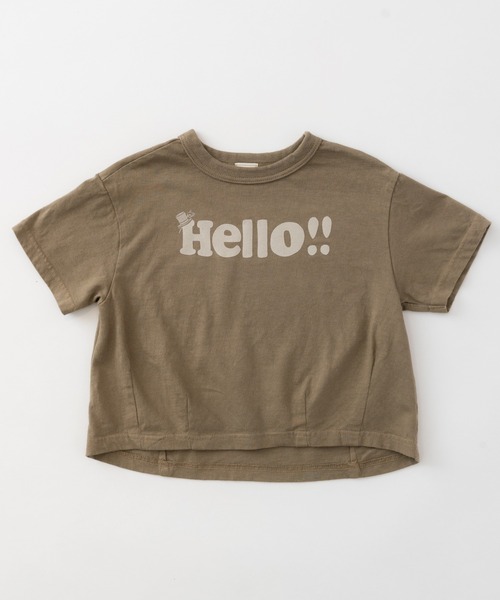 RUGGEDWORKS(ラゲッドワークス)の「《made in Japan》 裾タック半袖TEE(Tシャツ/カットソー・キッズ・ブルー系その他/オリーブ・140/110/90/120/130/100)」の7枚目の写真