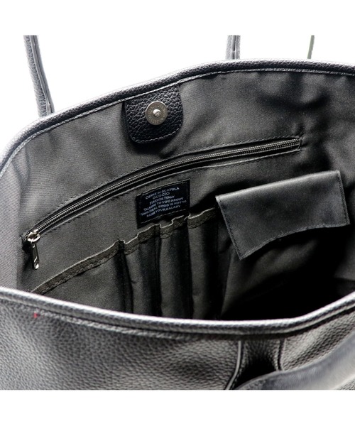 GUSCIO UOMO(グッシオ ウォーモ)の「【グッシオ ウォーモ】PUレザー トートバッグ 軽量 通勤通学(ビジネスバッグ・メンズ・ブラック/カーキ/グリーン・FREE)」の7枚目の写真