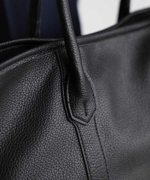 GUSCIO UOMO(グッシオ ウォーモ)の「【グッシオ ウォーモ】PUレザー トートバッグ 軽量 通勤通学(ビジネスバッグ・メンズ・ブラック/カーキ/グリーン・FREE)」の19枚目の写真