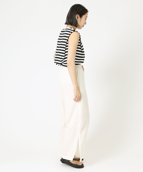 【未使用】journal standard L'essage　リネンパンツ リネン2タックパンツ（スラックス）｜JOURNAL STANDARD L'ESSAGE
