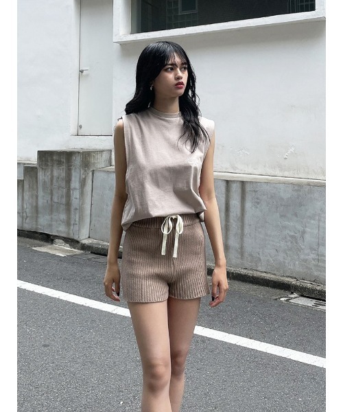 ENVYM（アンビー）の「ルーズロゴＮ／ＳＴＥＥ（Tシャツ/カットソー・レディース・ホワイト/ベージュ/ブラック・FREE）」の21枚目の写真