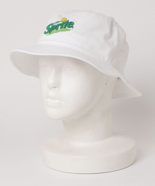 AMERICAN NEEDLE(アメリカンニードル)の「LAIDBACK / American Needle DRINK HAT SERIES Twill Bucket hat / アメリカンニードル ドリンクハットシリーズ ツイルバケットハット(ハット・レディース・ホワイト/レッド・S)」の1枚目の写真