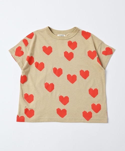 HOGAN RANCH WEAR（ホーガンランチウエア）の「ソウガラワイドTシャツ（kids/XS～LL）（Tシャツ/カットソー・キッズ・グレー系その他/ベージュ/アイボリー/オレンジ/マルチ/ライトグレー/グリーン/チャコール/オフホワイト/ブルー・LL/M/XS/S/L）」の6枚目の写真