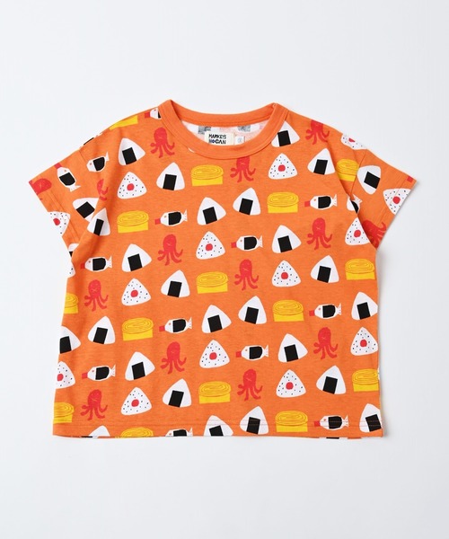 HOGAN RANCH WEAR（ホーガンランチウエア）の「ソウガラワイドTシャツ（kids/XS～LL）（Tシャツ/カットソー・キッズ・グレー系その他/ベージュ/アイボリー/オレンジ/マルチ/ライトグレー/グリーン/チャコール/オフホワイト/ブルー・LL/M/XS/S/L）」の9枚目の写真