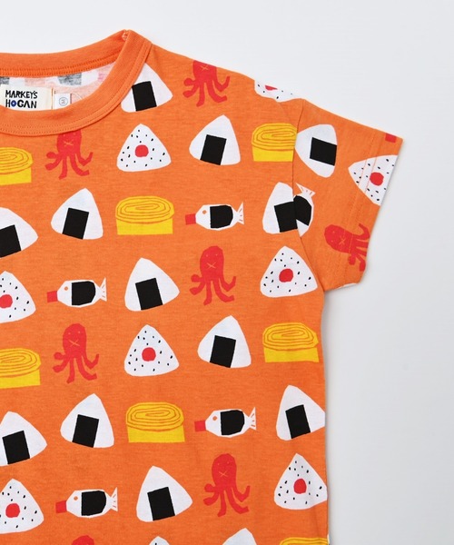 HOGAN RANCH WEAR（ホーガンランチウエア）の「ソウガラワイドTシャツ（kids/XS～LL）（Tシャツ/カットソー・キッズ・グレー系その他/ベージュ/アイボリー/オレンジ/マルチ/ライトグレー/グリーン/チャコール/オフホワイト/ブルー・LL/M/XS/S/L）」の12枚目の写真