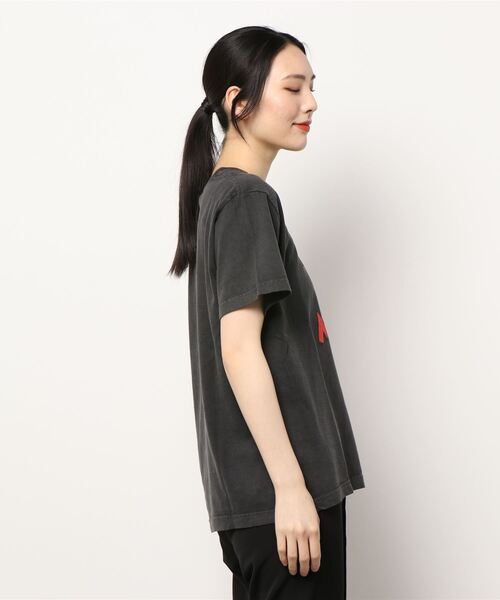 GOOD ROCK SPEED（グッドロックスピード）の「GOOD ROCK SPEED/ミッキー ロゴTシャツ（Tシャツ/カットソー・レディース・ブラック・FREE）」の2枚目の写真