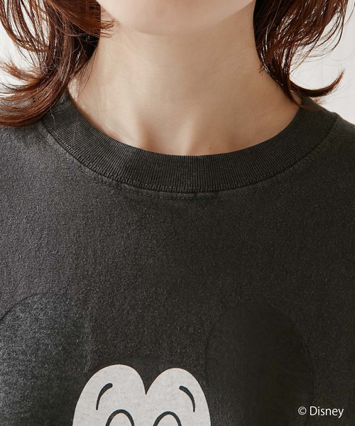 GOOD ROCK SPEED（グッドロックスピード）の「GOOD ROCK SPEED/ミッキー ロゴTシャツ（Tシャツ/カットソー・レディース・ブラック・FREE）」の14枚目の写真