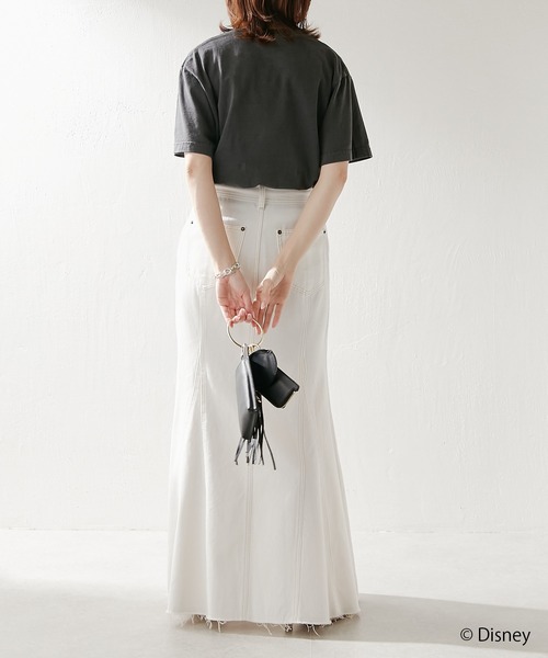 GOOD ROCK SPEED（グッドロックスピード）の「GOOD ROCK SPEED/ミッキー ロゴTシャツ（Tシャツ/カットソー・レディース・ブラック・FREE）」の9枚目の写真