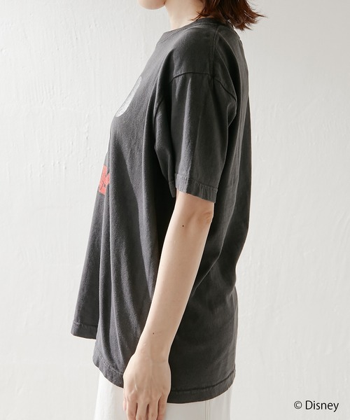GOOD ROCK SPEED（グッドロックスピード）の「GOOD ROCK SPEED/ミッキー ロゴTシャツ（Tシャツ/カットソー・レディース・ブラック・FREE）」の12枚目の写真