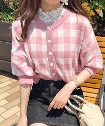 ギンガムチェック に該当するピンク 桃色系のファッション通販 Zozotown