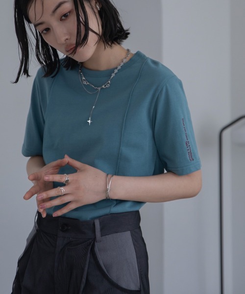 【関税込み】Bottega Veneta ピンク レザー プリントTシャツ eCom-833133V5K501367_A.jpg?v=1