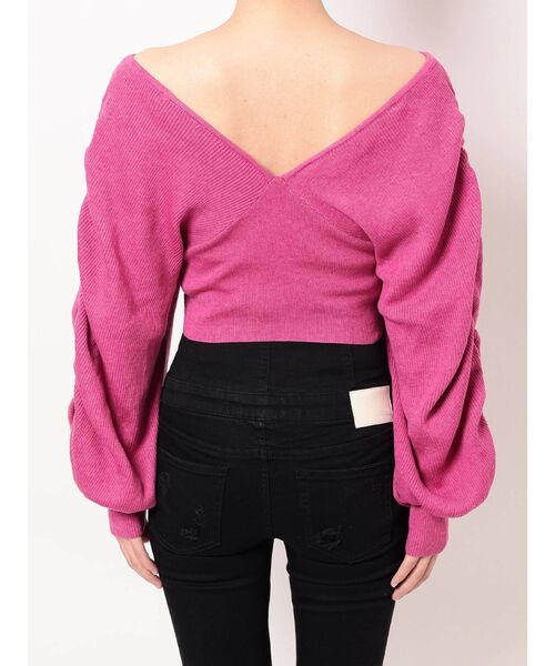 GYDA(ジェイダ)の「オフショルLOOSEスリーブ ニットトップス(ニット/セーター・レディース・ブラック/ベージュ/ピンク・FREE)」の22枚目の写真