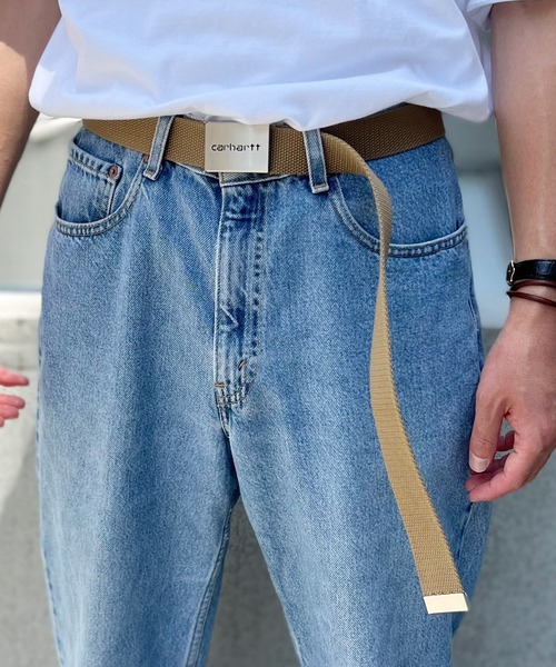 Carhartt WIP（カーハートダブリューアイピー）の「【carhartt WIP】カーハート CLIP BELT CHROME クリップ ベルト クローム ガチャベルト I019176（ベルト・メンズ・ブラック/ベージュ/ネイビー・FREE）」の8枚目の写真