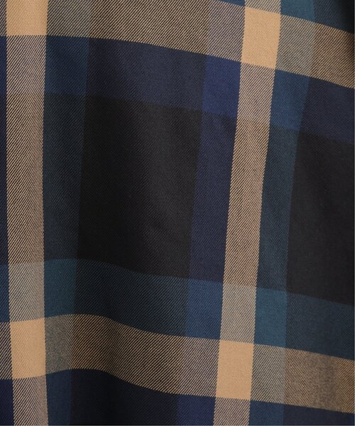 frames RAY CASSIN（フレームスレイカズン）の「ビッグチェック　ベルト付きワンピース（シャツワンピース・レディース・グリーン系/パープル系/ブルー系・FREE）」の19枚目の写真