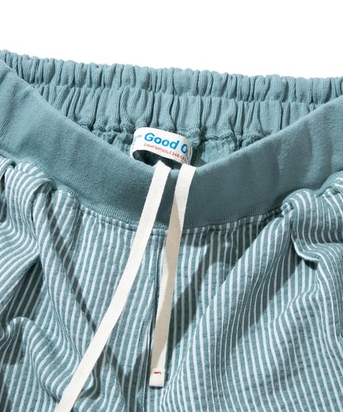 Good On(グッドオン)の「Good On/グッドオン SEERSUCKER RELAX PANTS(その他パンツ・レディース・ブラック/クリーム/グリーン・FREE)」の5枚目の写真