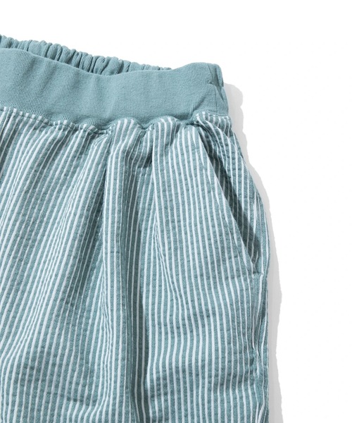 Good On(グッドオン)の「Good On/グッドオン SEERSUCKER RELAX PANTS(その他パンツ・レディース・ブラック/クリーム/グリーン・FREE)」の6枚目の写真