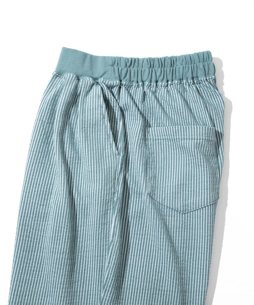 Good On(グッドオン)の「Good On/グッドオン SEERSUCKER RELAX PANTS(その他パンツ・レディース・ブラック/クリーム/グリーン・FREE)」の7枚目の写真