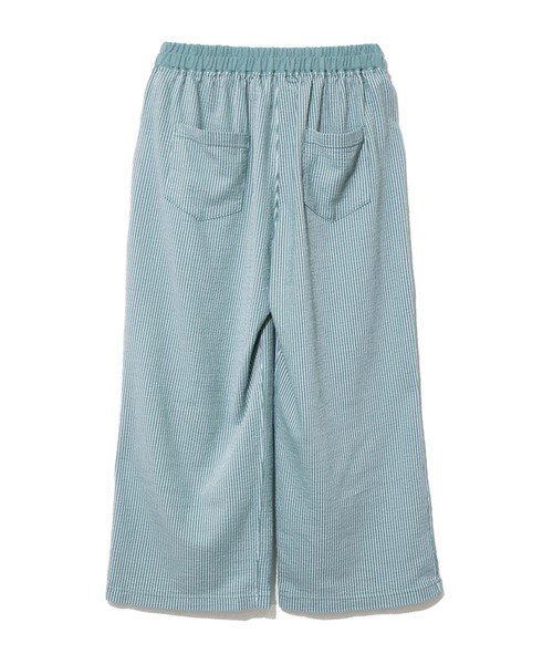Good On(グッドオン)の「Good On/グッドオン SEERSUCKER RELAX PANTS(その他パンツ・レディース・ブラック/クリーム/グリーン・FREE)」の9枚目の写真