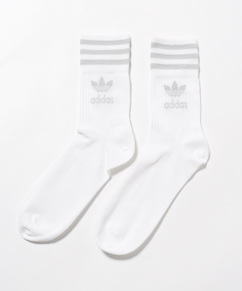 黒羊アディダス 白ソックス adidas/アディダス HERI M CUT CREW SOCK 3P 3足セット