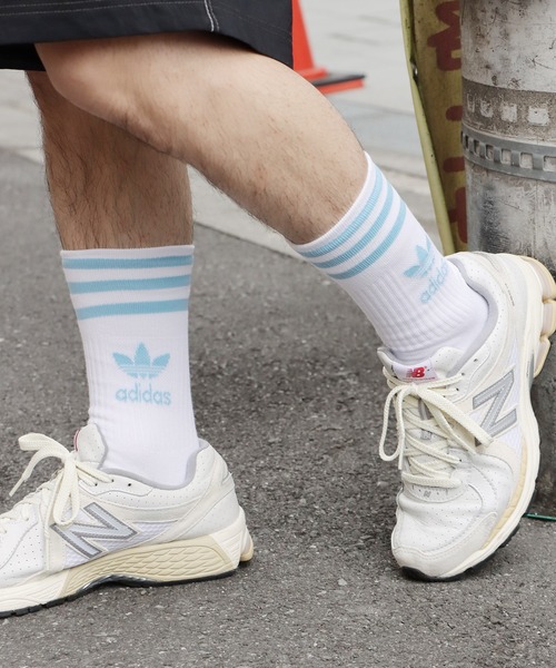希少　美品　adidas アディダス　流経大柏　支給品　ソックス　ホームアウェイ adidas（アディダス）の「adidas/アディダス HERI M CUT CREW SOCK 3P