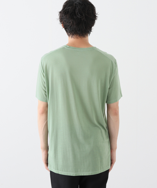 HOUDINI(フディーニ)の「【HOUDINI / フーディニ】Ms Tree Tee Drawing Logo(Tシャツ/カットソー・メンズ・チャコールグレー/ブラック/サファリグリーン・MEDIUM/LARGE)」の14枚目の写真