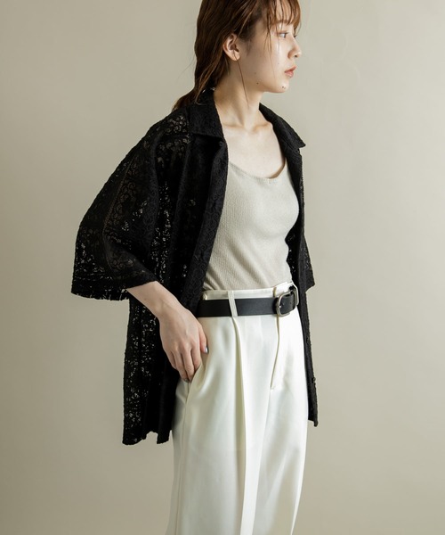 SMELLY(スメリー)の「シンプルピンバックルベルト(ベルト・レディース・ブラック/ブラウン/アイボリー・-)」の6枚目の写真