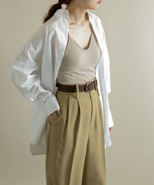 SMELLY(スメリー)の「シンプルピンバックルベルト(ベルト・レディース・ブラック/ブラウン/アイボリー・-)」の12枚目の写真