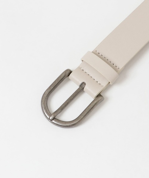 SMELLY(スメリー)の「シンプルピンバックルベルト(ベルト・レディース・ブラック/ブラウン/アイボリー・-)」の19枚目の写真