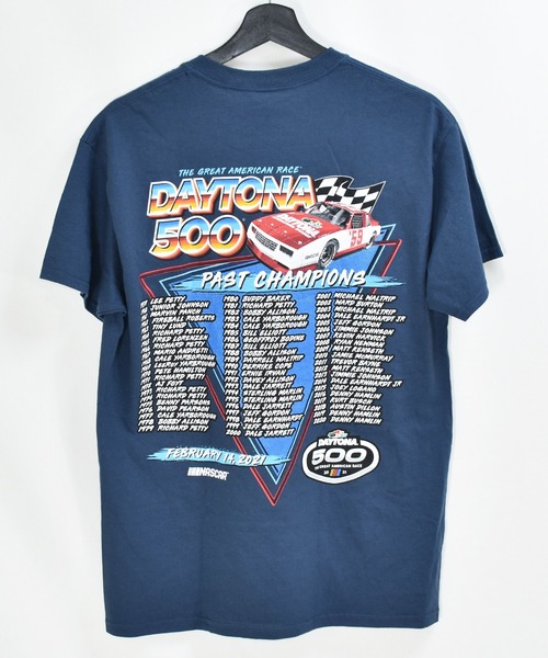 VINTAGE（ヴィンテージ）の「【ヴィンテージ古着】NASCAR DAYTONA500 プリント Tシャツ デッドストック（Tシャツ/カットソー・メンズ・ネイビー・MEDIUM）」の3枚目の写真