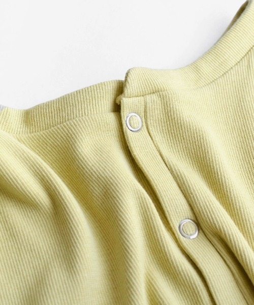 apartment department（アパートメントデパートメント）の「コットンリブ 2way ベルスリーブカーディガン（カーディガン/ボレロ・レディース・アイボリー/チャコール/レモンイエロー・M）」の11枚目の写真
