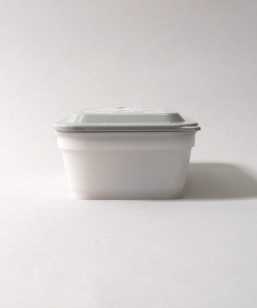 Miffy（ ミッフィー）の「(SK)【ミッフィー】お弁当箱にも使える。ふわっと盛れる 保存容器[450ml]（お弁当箱・キッズ・ライトグレー/ライトイエロー・ONE SIZE）」の6枚目の写真